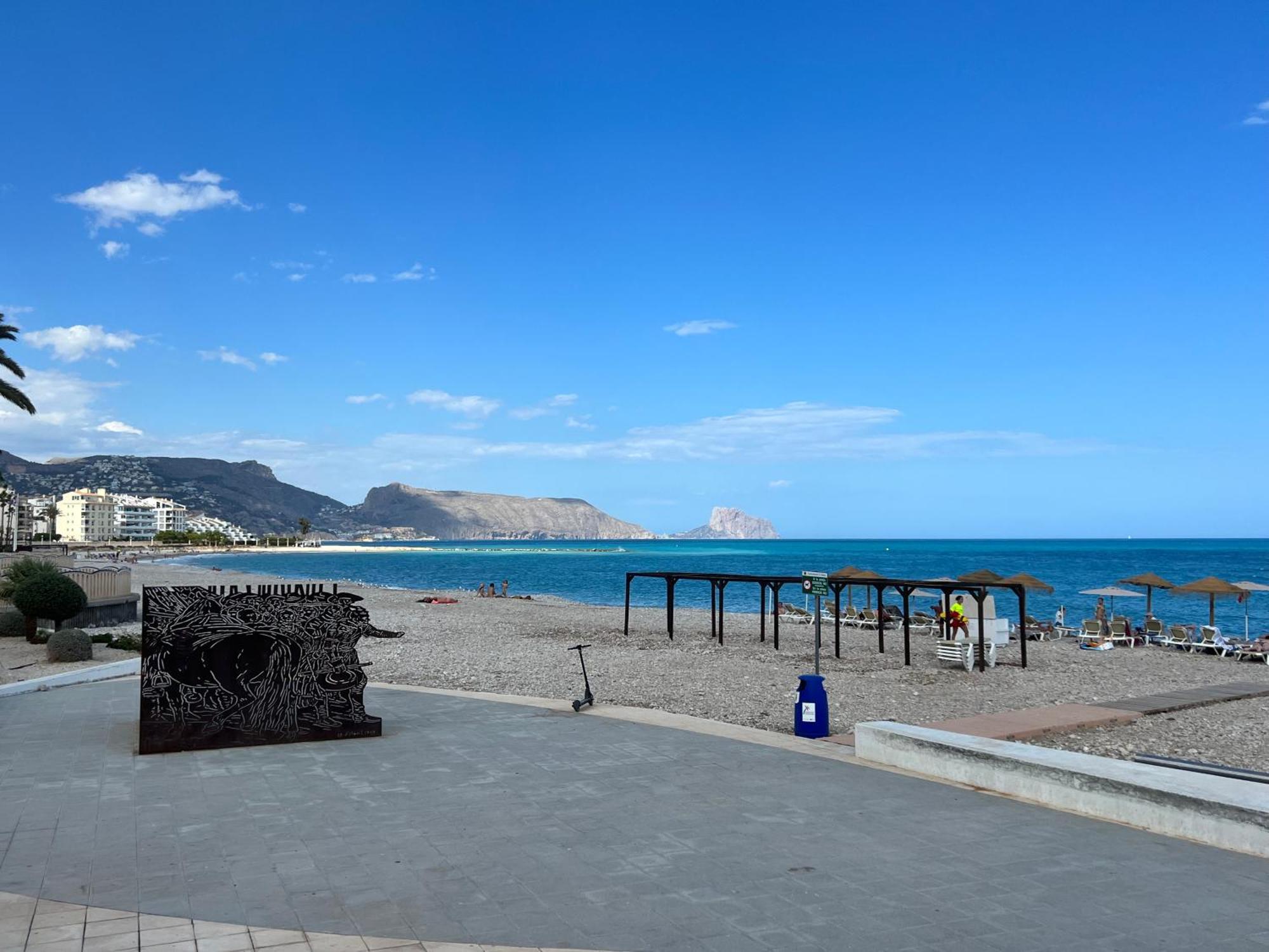 شقة Atico-Duplex Con Vistas Al Mar Y Casco Antiguo En ألتيا المظهر الخارجي الصورة