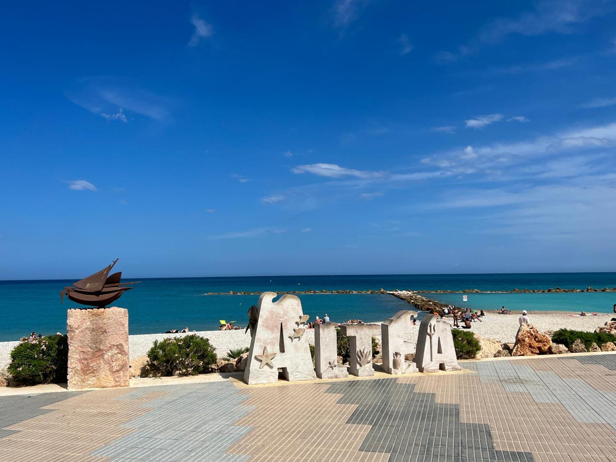شقة Atico-Duplex Con Vistas Al Mar Y Casco Antiguo En ألتيا المظهر الخارجي الصورة